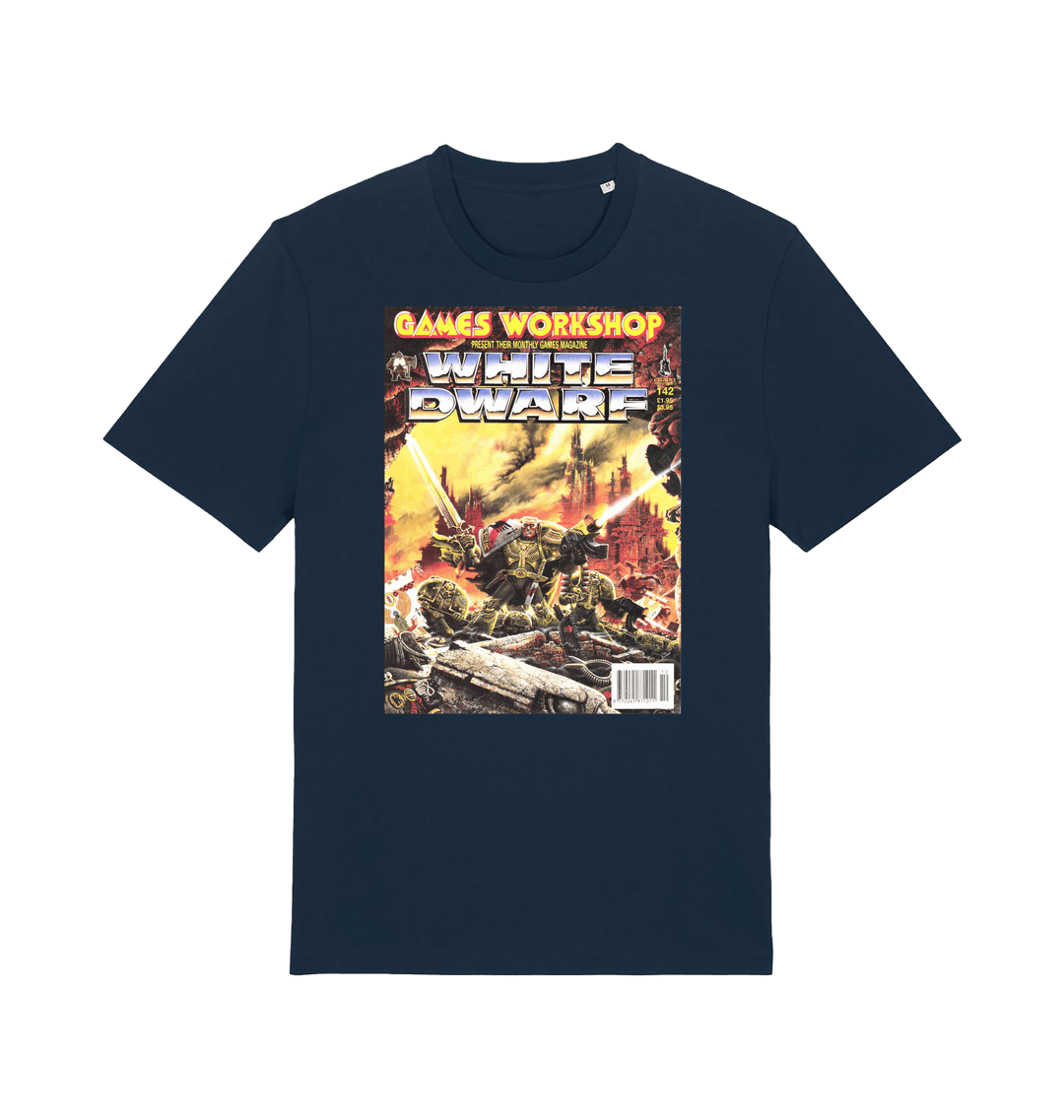 French Navy Printed T-shirt Front